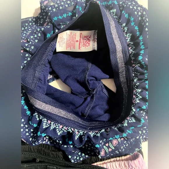 Kids Girl Shorts & Skort Skirt, Size Small 6 Bundle Lot Set of 5 Pairs - Picture 3 of 12